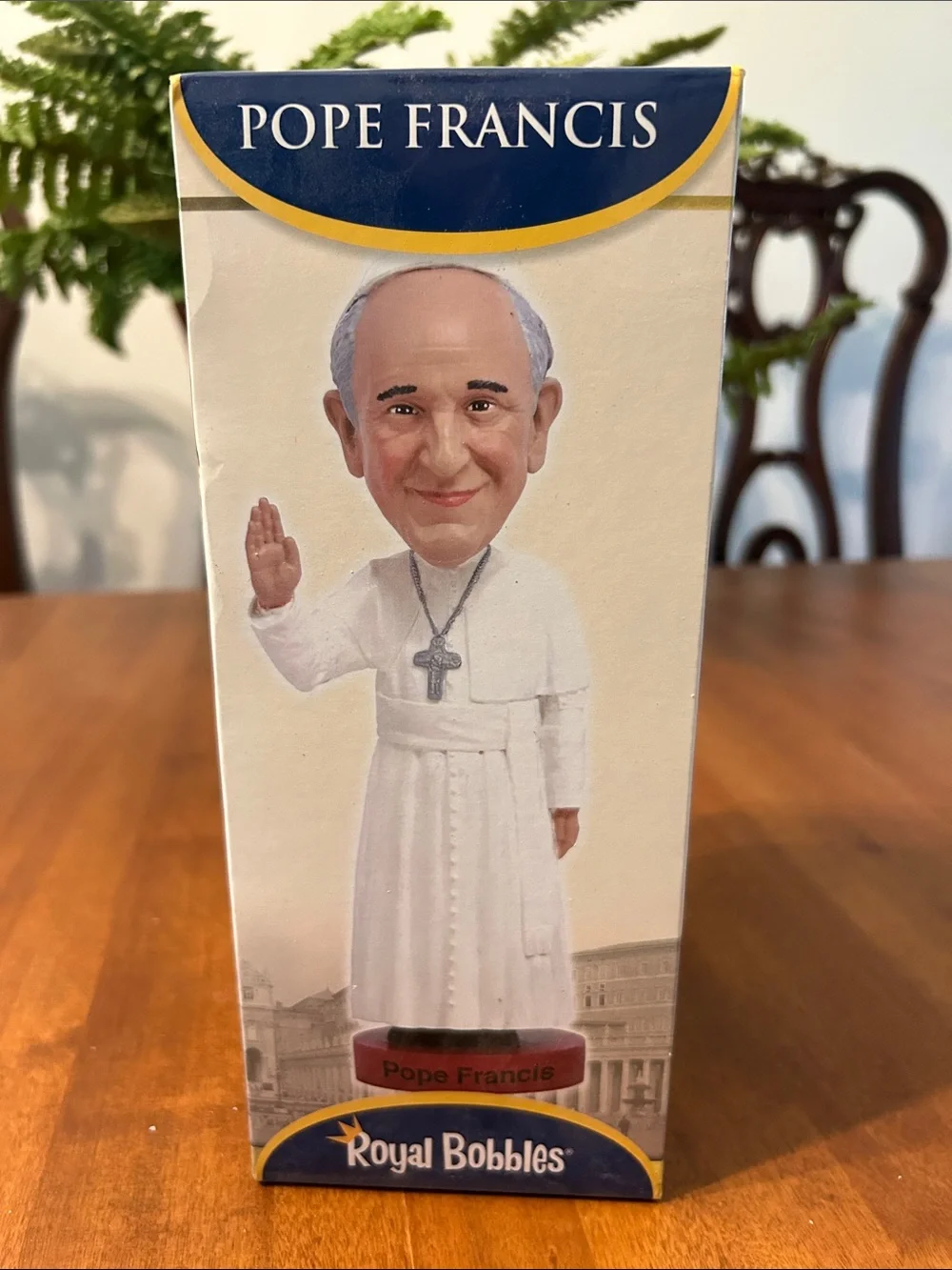 Pope Francis Royal Bobbles Bobblehead Limited Edition 2015 New NIB